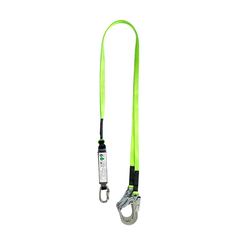 HT-S-0023 Polyesterový popruh s tlumičem energie Lanyard